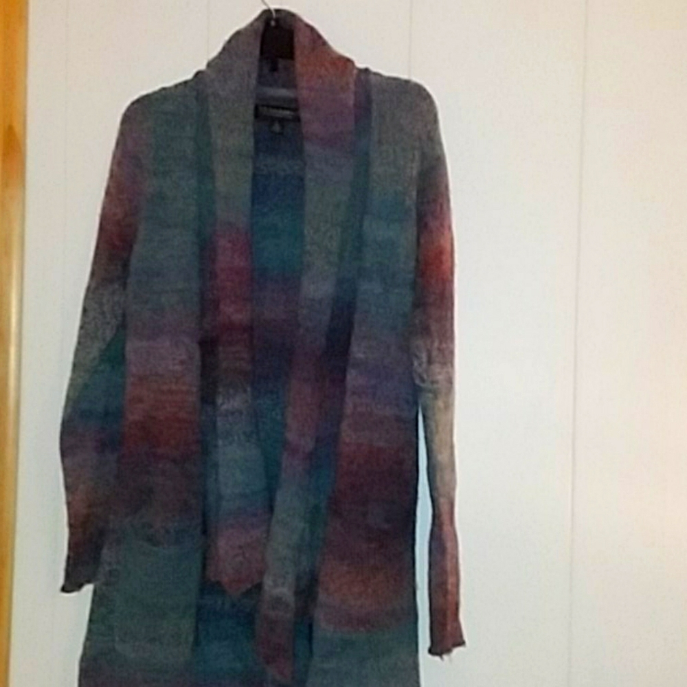 Noble Outfitters scarf sweater SMALL